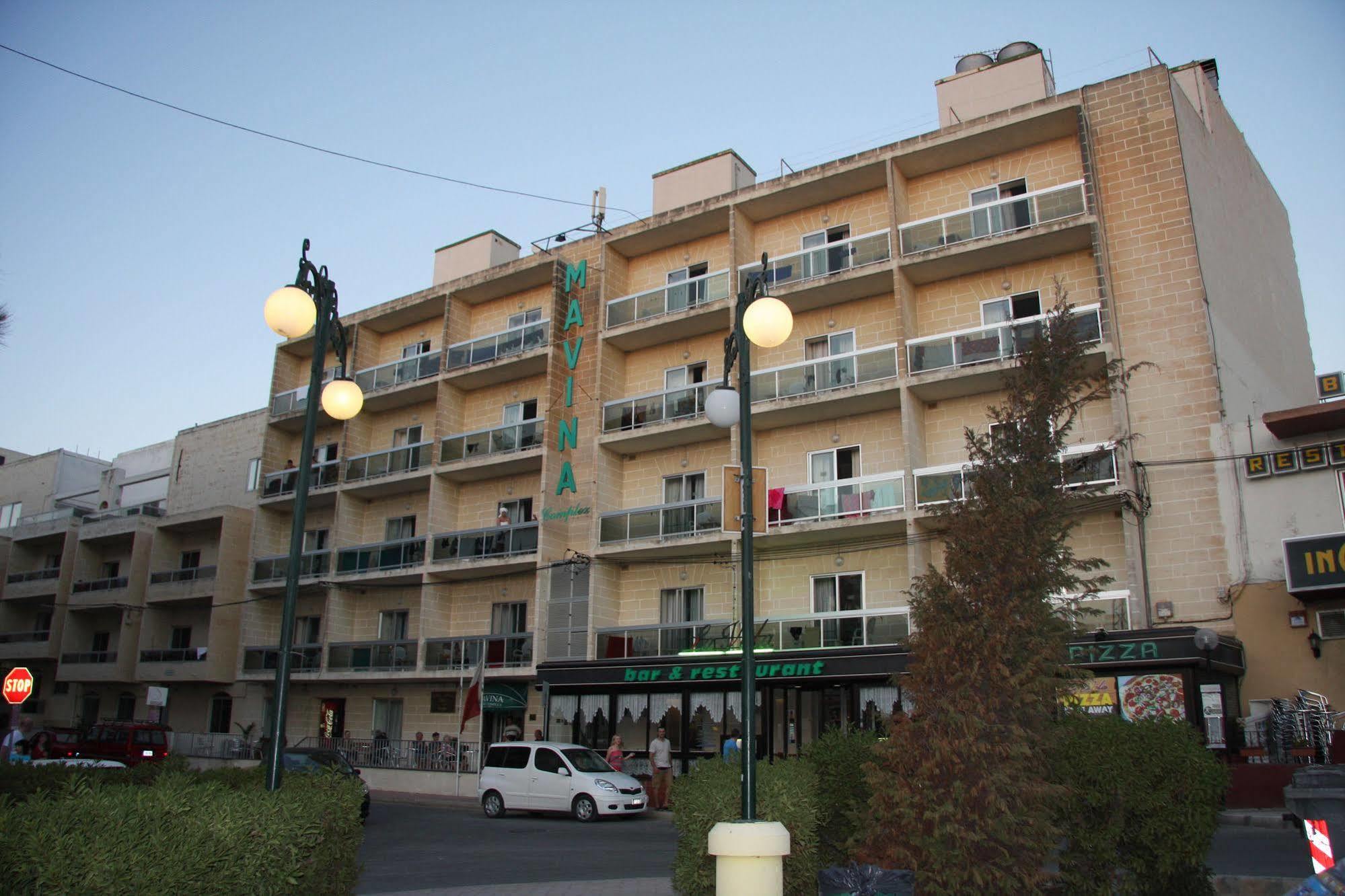 Mavina Hotel & Apartments Buġibba Eksteriør bilde